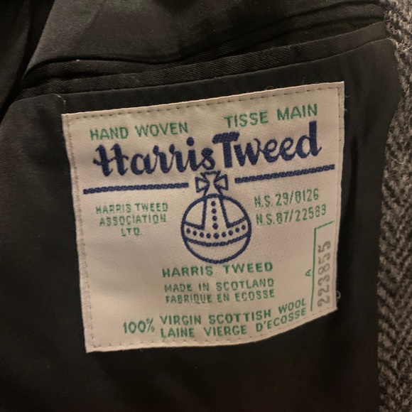 Vintage Harris Tweed Blazer, size 40-42 - Picture 3 of 3
